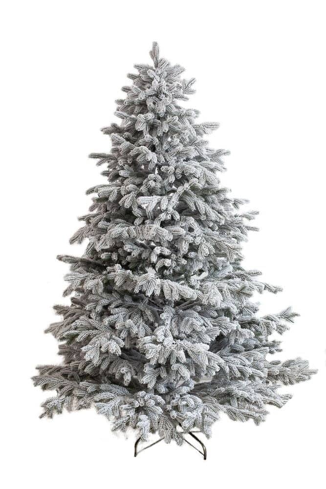 Brad artificial De Lux cu ace full 3D - Happy Forest Snow - Brazi Artificiali cu Aspect Real Premium Depozitul de Brazi