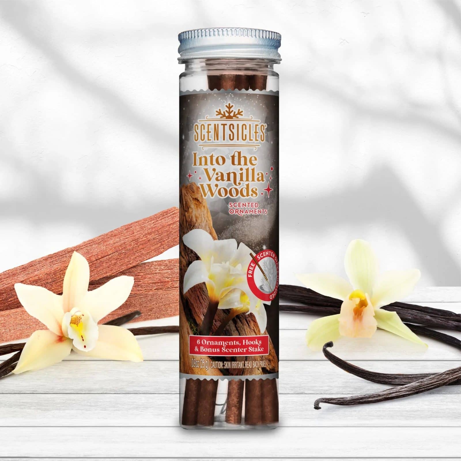 Odorizant pentru pomul de Craciun cu miros de Santal și Vanilie - Odorizante Premium Depozitul de Brazi
